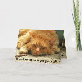 買贈り物？リスクを負う理由 カード