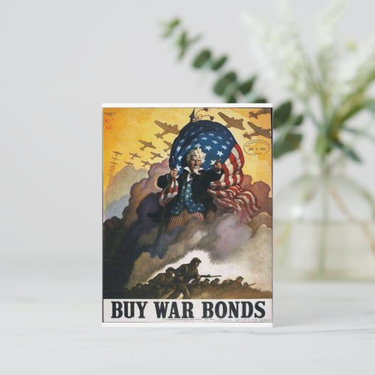 買軍債！ ポストカード (スタンド正面)