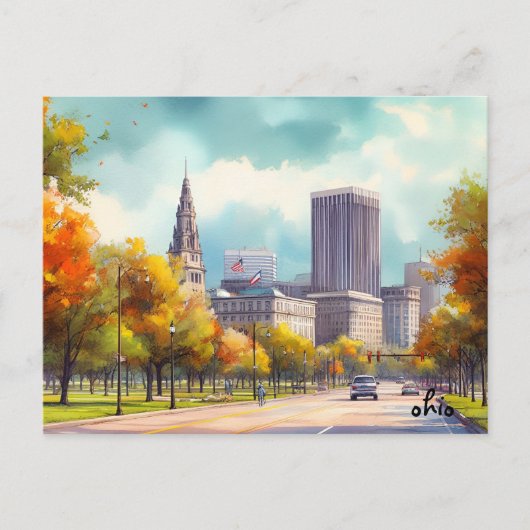 買通りトラベルヴィンテージ ポストカード (正面)