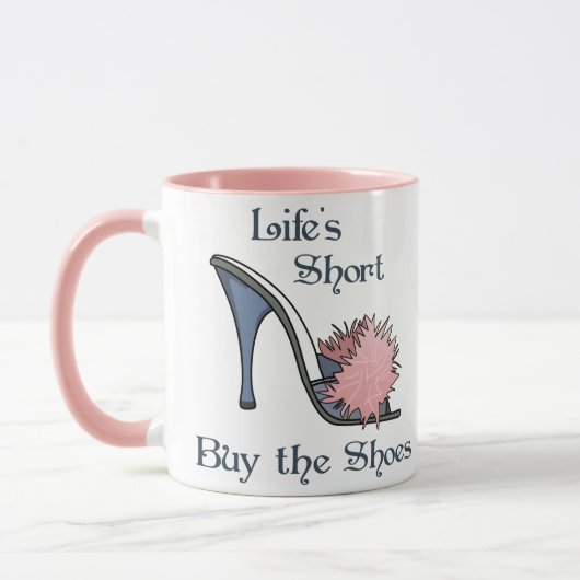 買靴 マグカップ (左)