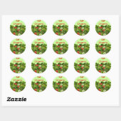 買食べオーガニックGrow stickers ラウンドシール (シート)