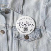 買飲み物の花嫁バチェロレッテQRコード 缶バッジ (インサイチュ)