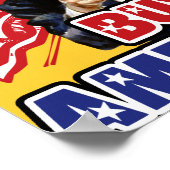 買American (中国製) -おもしろい Joke ポスター (角)