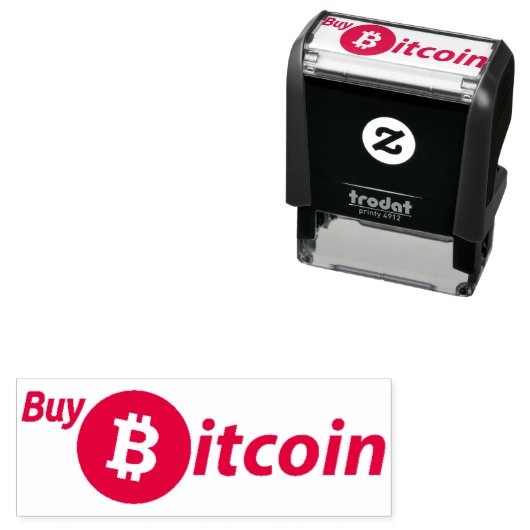買Bitcoin Self Inkingゴム印 セルフインキングスタンプ (インサイチュ)