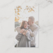 買Bride a Shot QRコード赤面 名刺 (裏面)