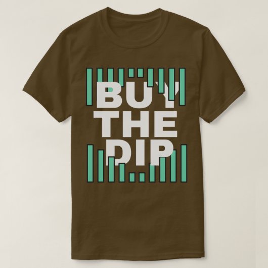 買Dip株式市場Crypto 1 Tシャツ (デザイン正面)