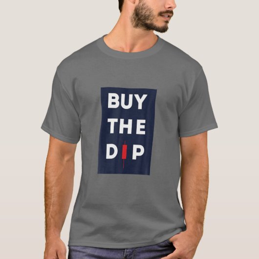 買Dip Crypto Cryptocurrencyコイン Tシャツ (正面)