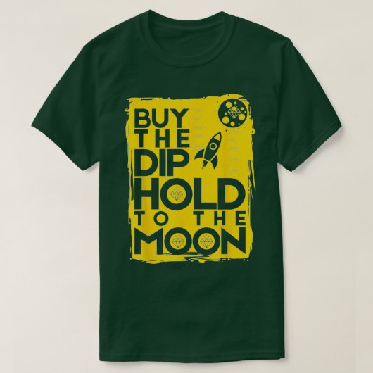 買The Dip Moon Day Trader Stock Investor Trading Tシャツ (デザイン正面)