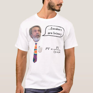 貸し手は負け犬 Tシャツ