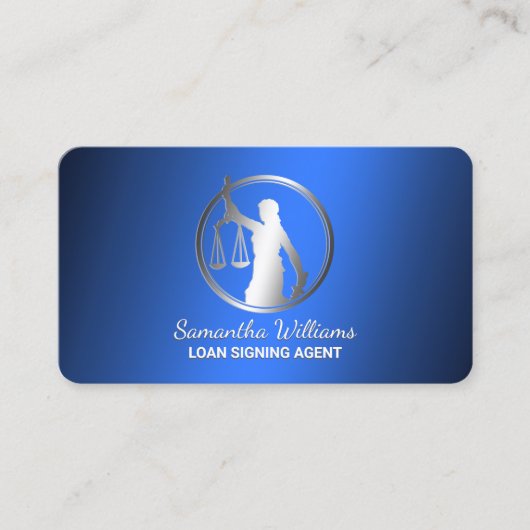 貸与公証書公証人 名刺 (正面)