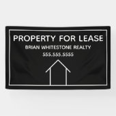 貸主実在の不動産マーケティング財産 横断幕 (横)