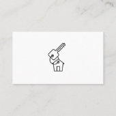 貸企業の手 |金融機関 名刺 (裏面)