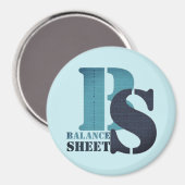 貸借対照表 マグネット (正面/裏面)