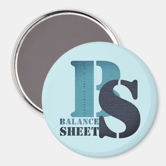 貸借対照表 マグネット (正面/裏面)