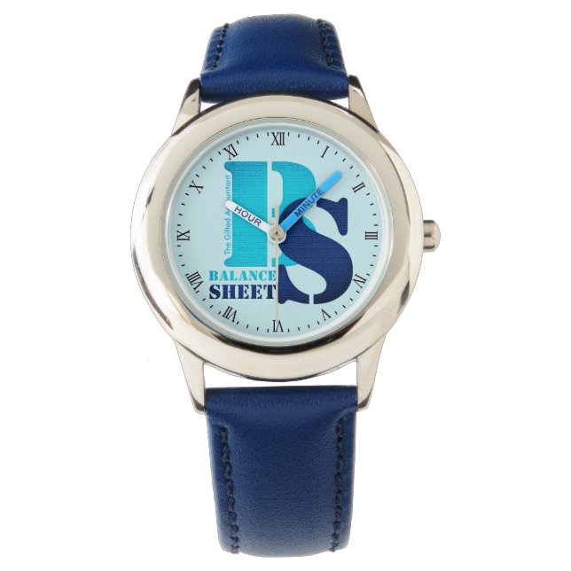 貸借対照表 腕時計 (正面)