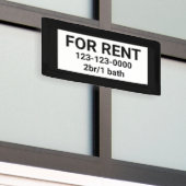 貸出サイン用バナー 横断幕 (ビルの外側)