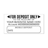 貸金用携帯電話のみの基本業務銀行 セルフインキングスタンプ (デザイン)