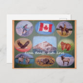 貸金預かり葉書 シーズンポストカード (正面/裏面)