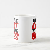 費用をボスがあるために支払いました コーヒーマグカップ (中央)