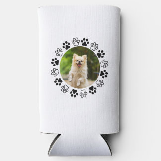 費用対効果の高い犬のポートレート犬 スリム缶クーラー