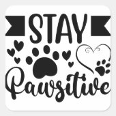 貼り付けシールを貼り付ける スクエアシール (正面)