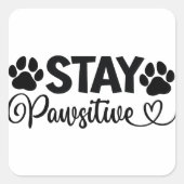 貼り付けシールを貼り付ける スクエアシール (正面)