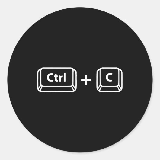 貼り付けCtrl C Ctrl Vパパ息子ハッピー父39s日Fa ラウンドシール (正面)