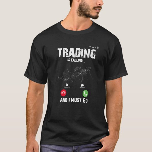 貿易が呼ばれて行かねばならない Tシャツ (正面)