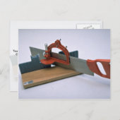 貿易のツール – 鋸付きマイタボックス ポストカード (正面/裏面)