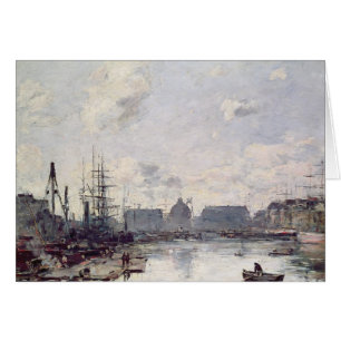 貿易の港、ルアーブル1892年