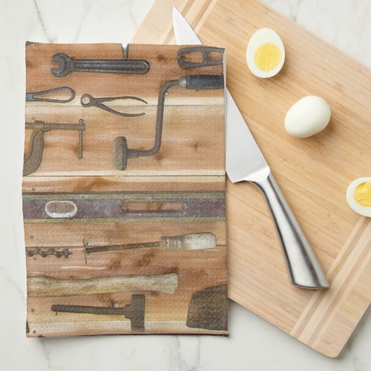 貿易の用具 キッチンタオル (四つ折り)