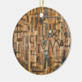 貿易の用具 セラミックオーナメント (左)