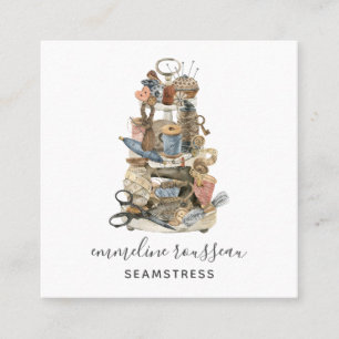 貿易の船乗り道具 スクエア名刺