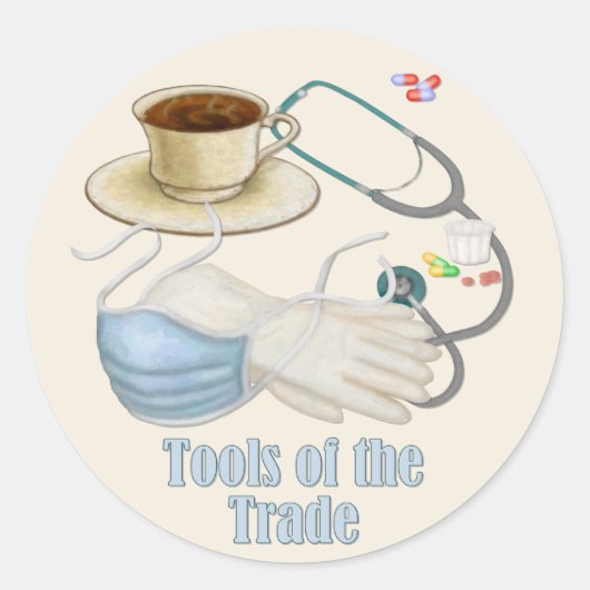 貿易の道具 ラウンドシール (正面)