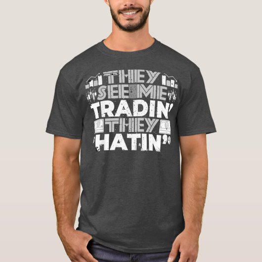 貿易を嫌う貿易ヘタンを参照 Tシャツ (正面)