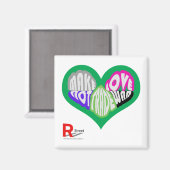 貿易愛を作る貿易戦争の磁石 マグネット (正面/裏面)