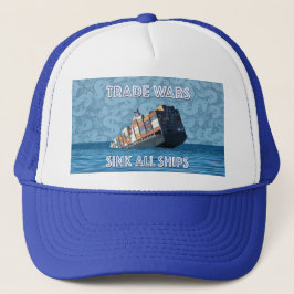 貿易戦争で全艦が沈む キャップ