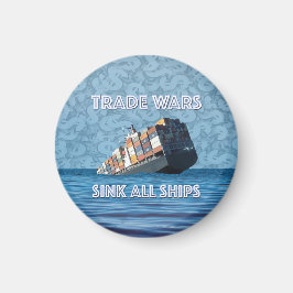 貿易戦争で全艦が沈む マグネット