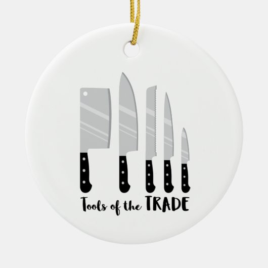 貿易手段 セラミックオーナメント (正面)