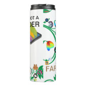 貿易業者ではなく、ただの農家 タンブラー (裏面)