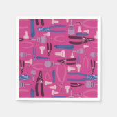 貿易用電気工具 スタンダードカクテルナプキン (正面)