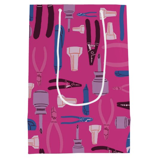 貿易用電気工具 ミディアムペーパーバッグ (裏面)