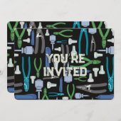 貿易用電気工具 招待状 (正面/裏面)