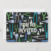 貿易用電気工具 招待状 (正面)