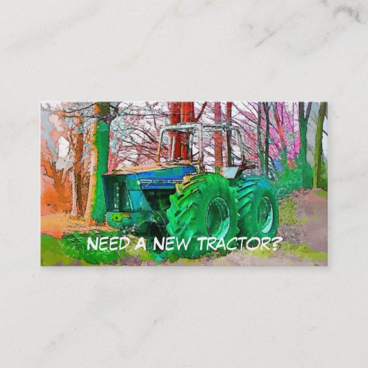 貿易農業 名刺 (正面)