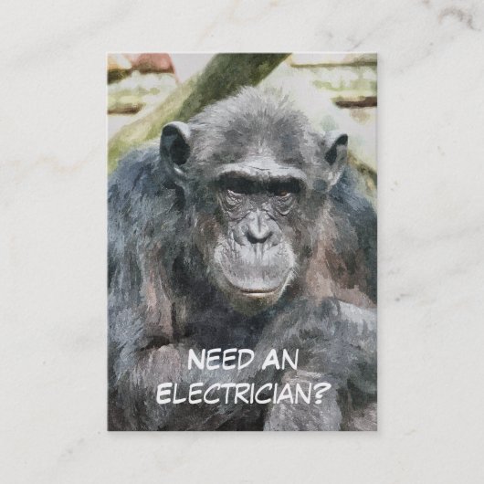 貿易電気技師 名刺 (正面)