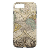 貿易風が付いている全世界の新しい地図 Case-Mate iPhoneケース (裏面)