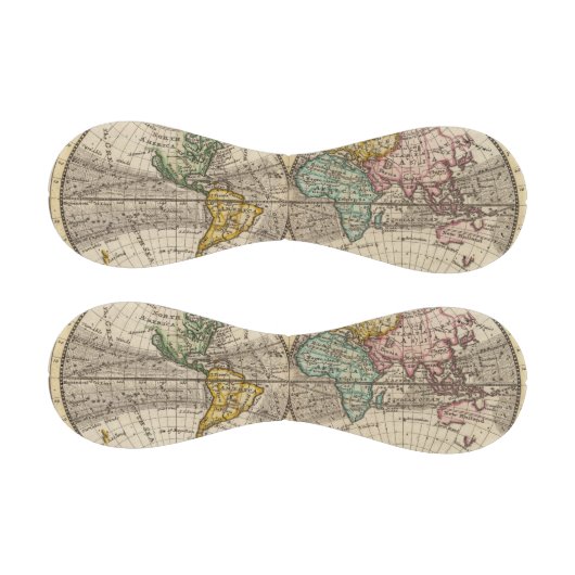 貿易風のある世界全体の新しい地図 野球ボール (パネル)