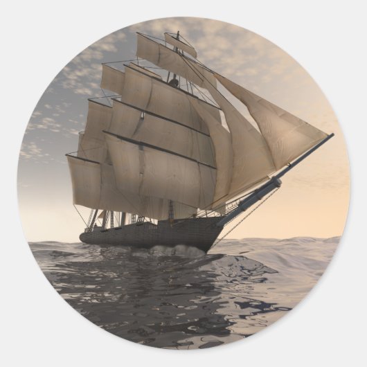 貿易風 ラウンドシール (正面)