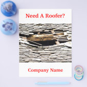 貿易,屋根 チラシ (シングル)